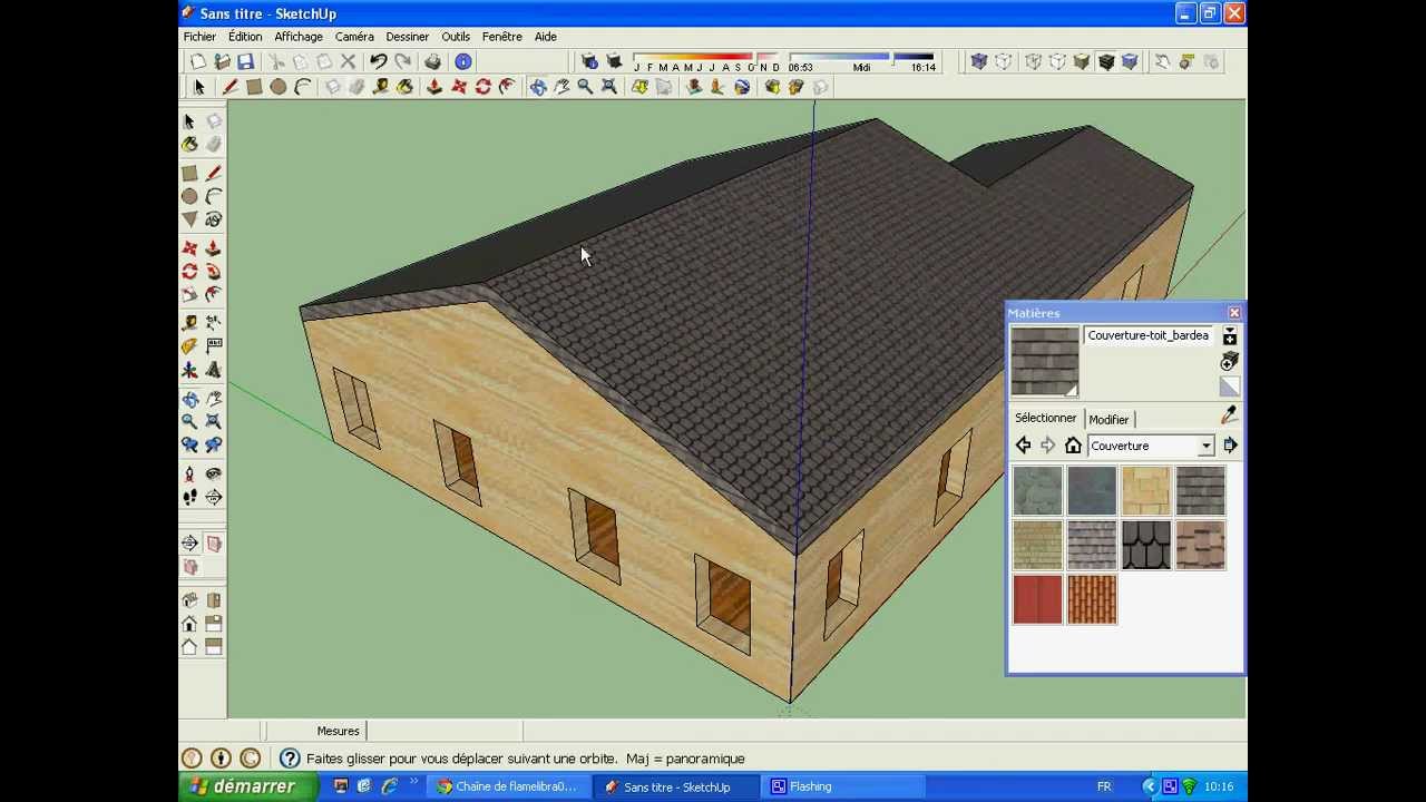 Проекты в sketchup сохраняются в формате