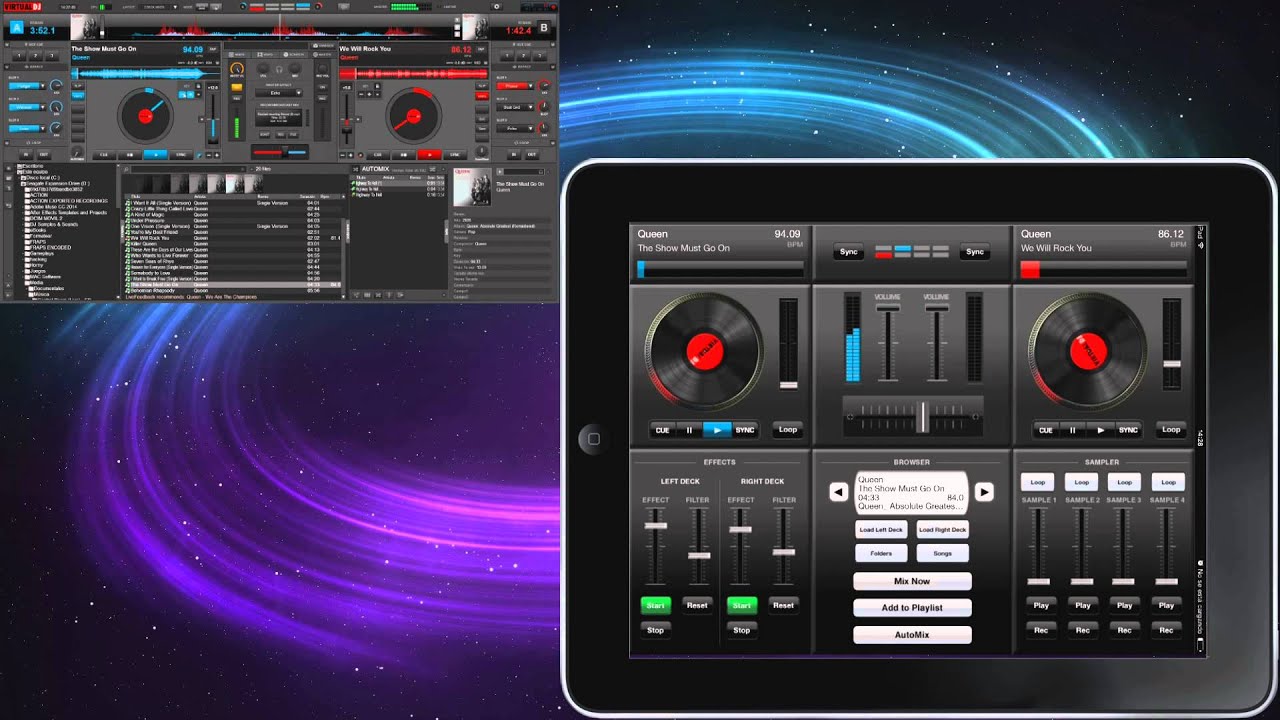 virtualdj radio listen