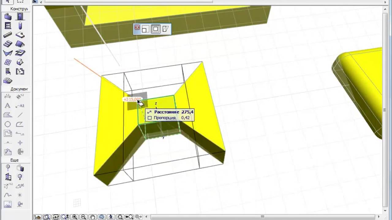 Archicad как удалить линии