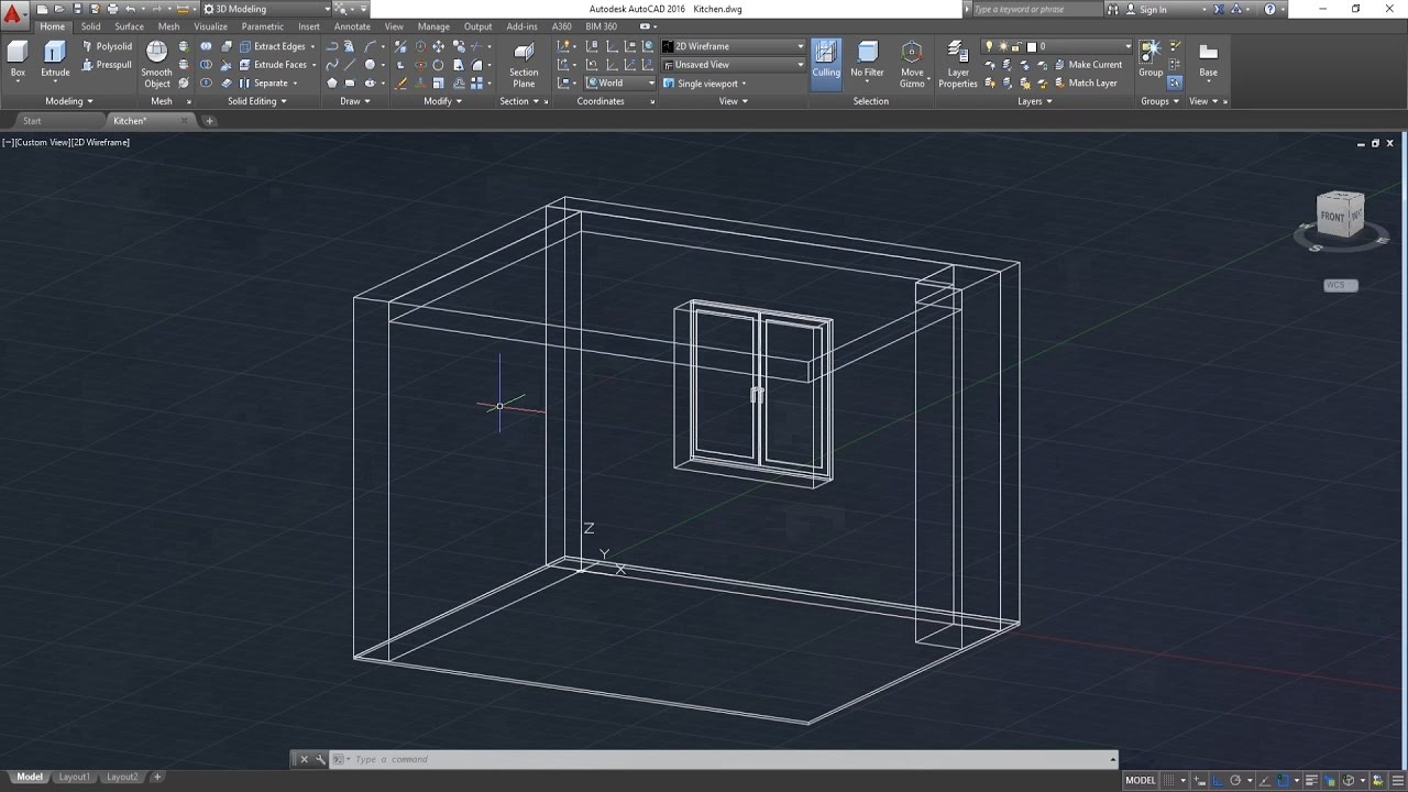 Autocad 3d models