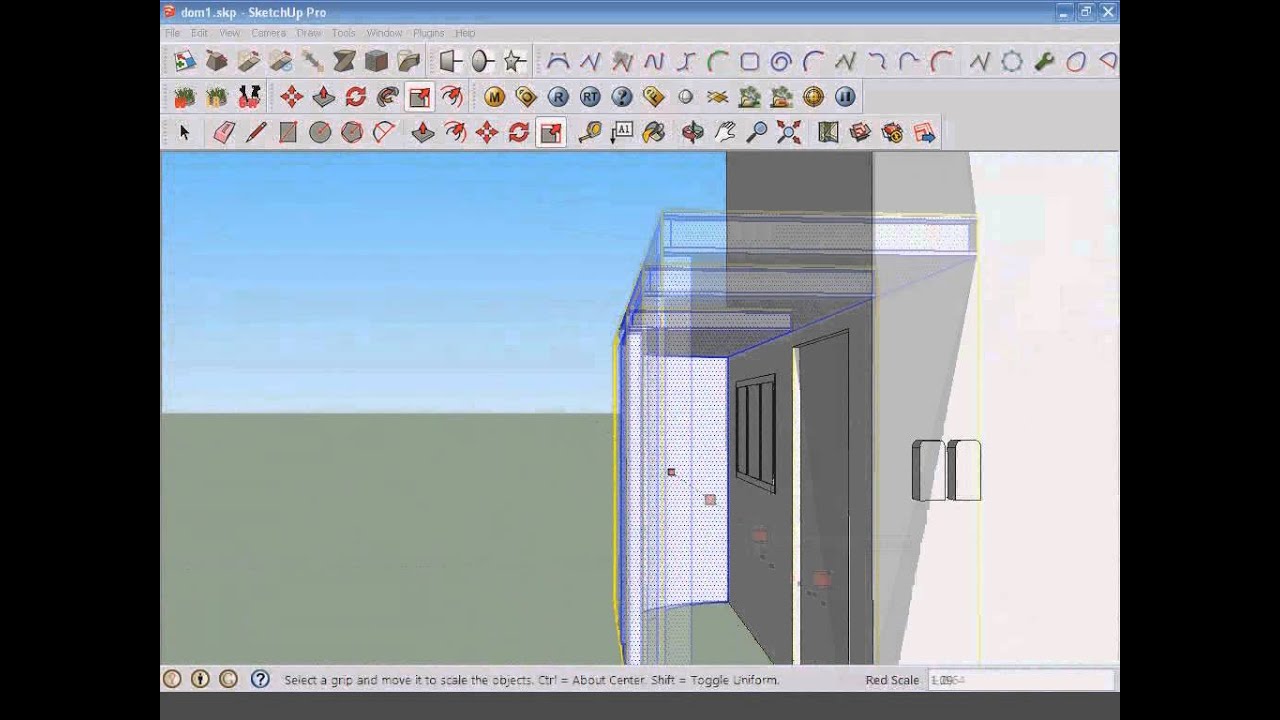 Как записать видео в sketchup