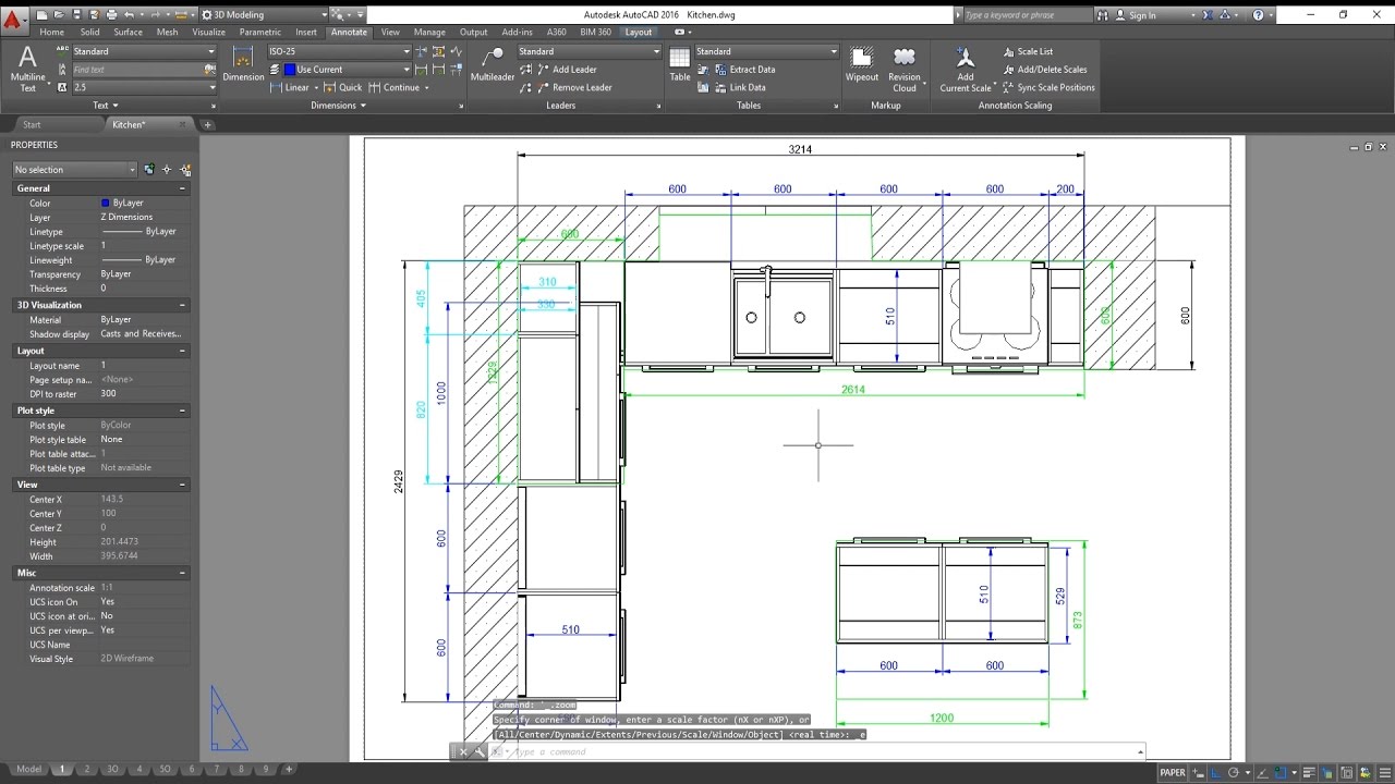 Layout в автокаде это