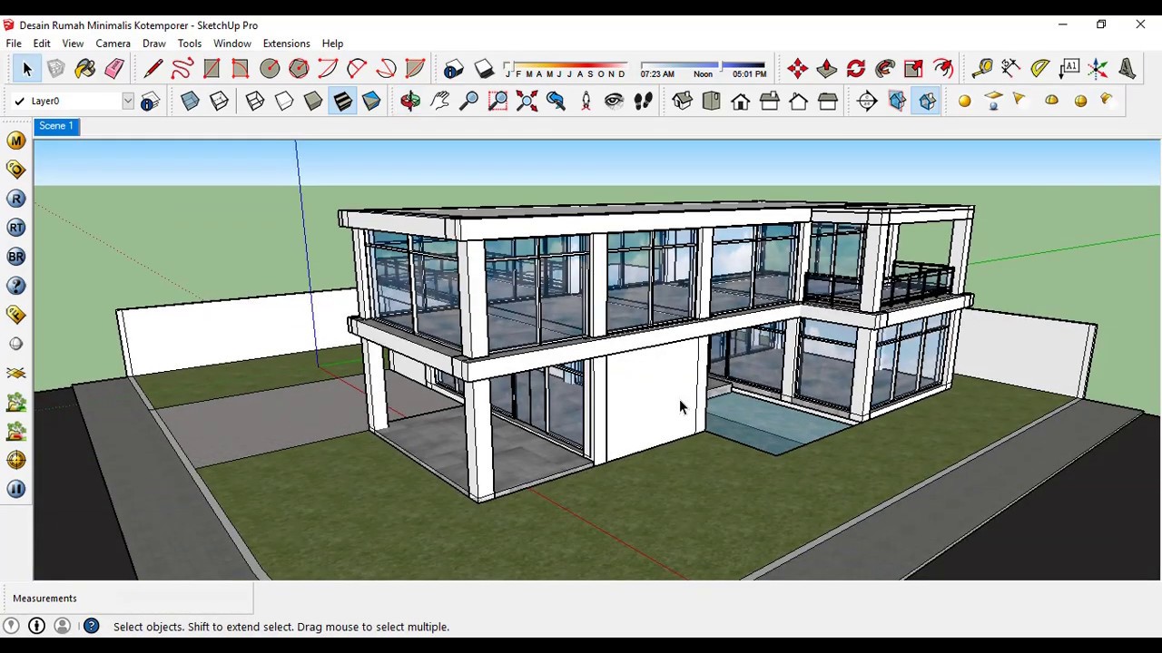 Как сделать видео sketchup