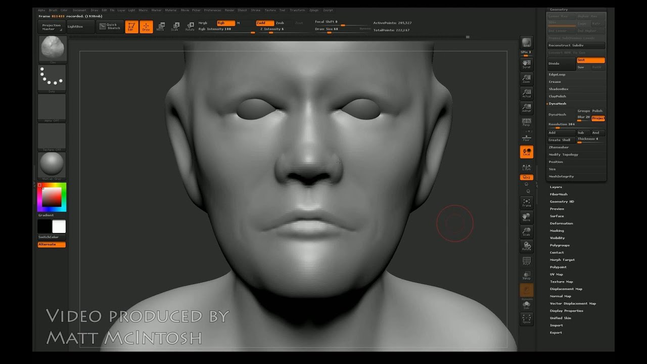 Zbrush как сохранить проект