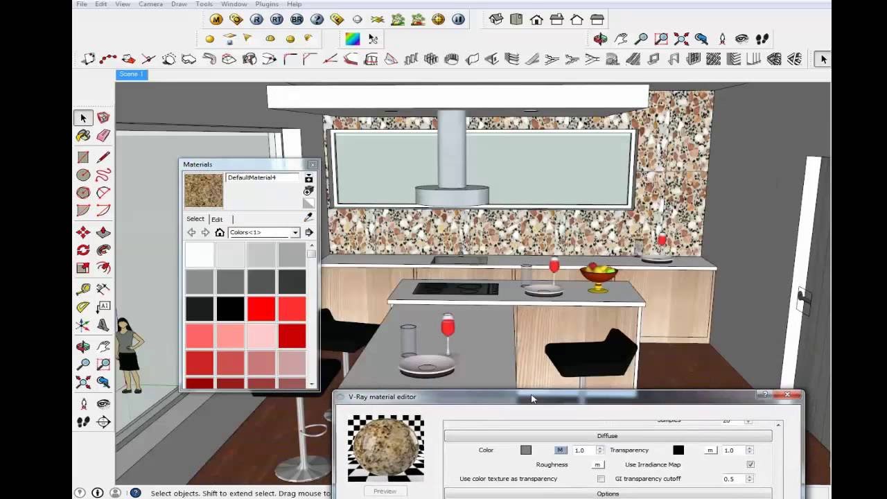 Программа для создания интерьера sketchup