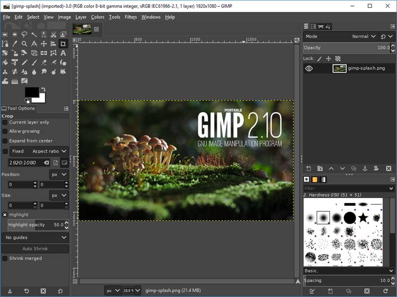 gimp 2.8.22 for windows 7