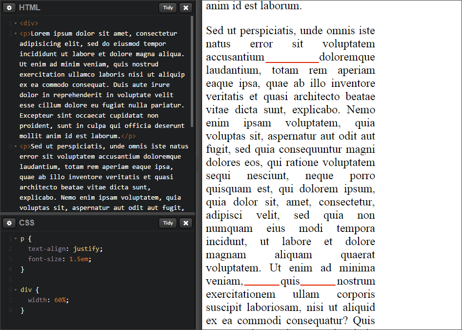 Выравнивание фото в html