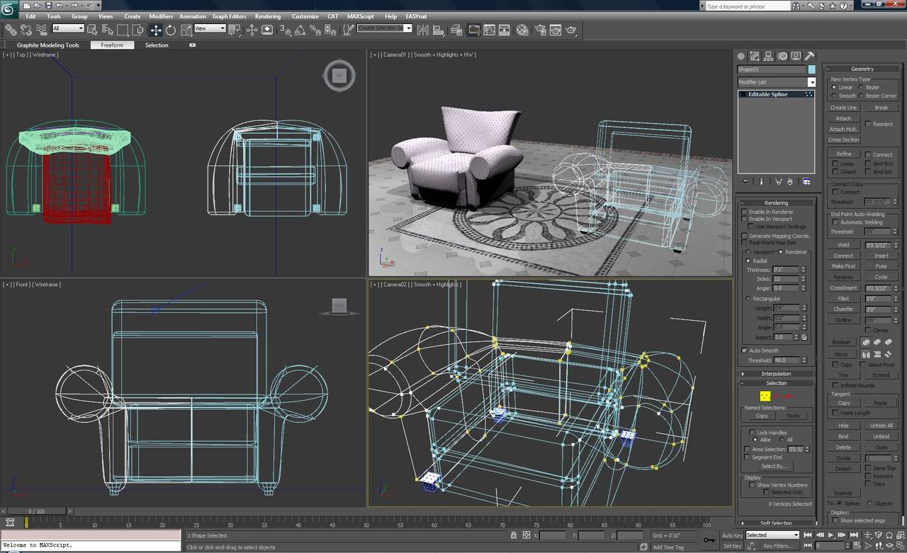 3d max для дизайна интерьеров обучение