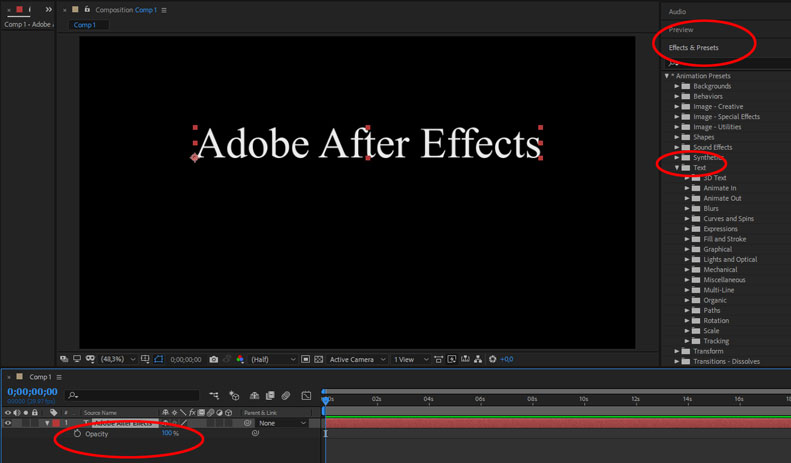 Как отключить ресемплирование в adobe after effects