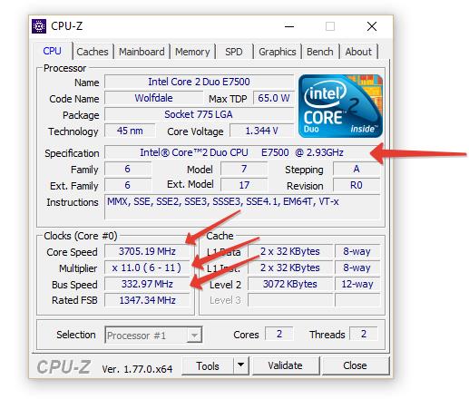 Quick cpu разгон процессора