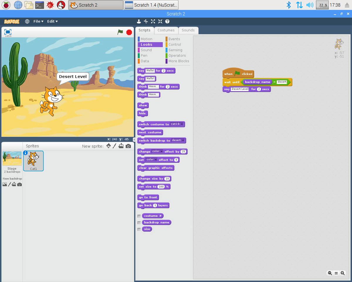 Scratch 2.0 игра