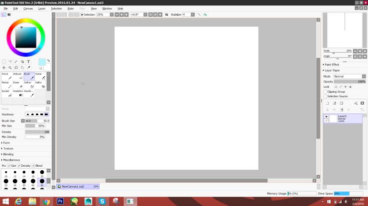 Как запустить sai paint tool 2