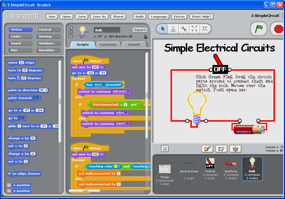 Укажите минимальный размер изображения для фона сцены scratch