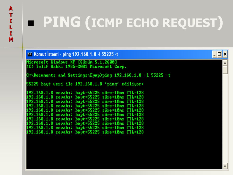 icmp ping sweep