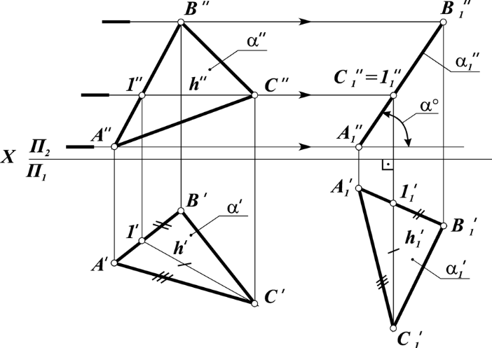 плоскость проходит через гипотенузу. угол между плоскостями треугольников dcf и def. угол между плоскостями треугольников dcf и def. плоскопараллельное движение начертательная геометрия. угол между плоскостями треугольников dcf и def.