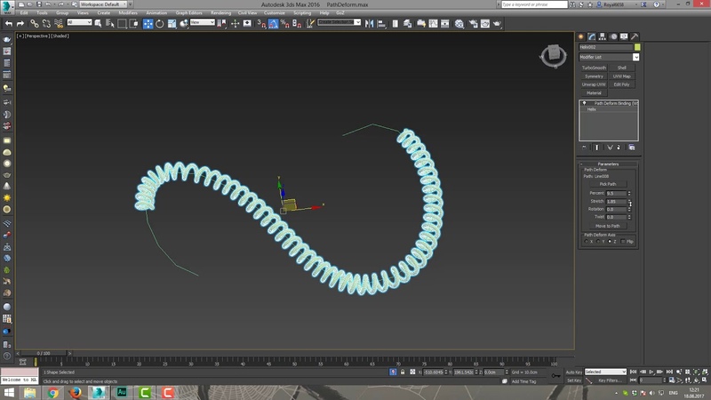 Как пустить камеру по сплайну 3ds max