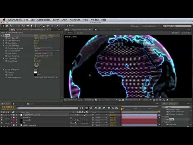 В проекте after effects в некоторых местах пропадает вставленный объект