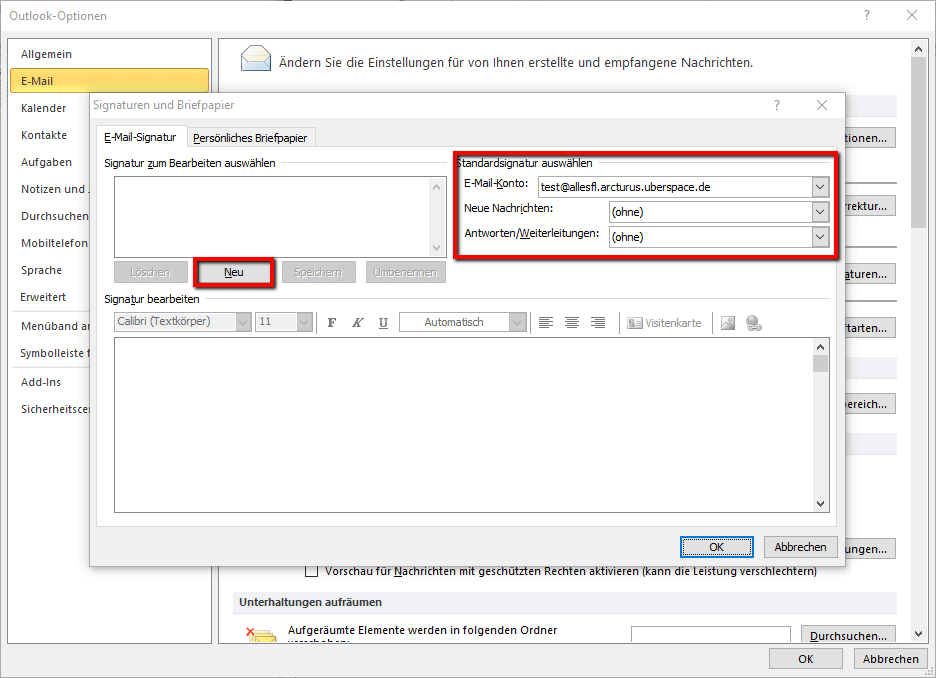 Как проверить работу outlook