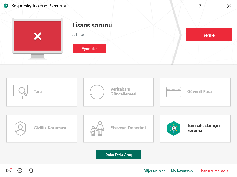 Ошибка записи в продуктовый каталог kaspersky