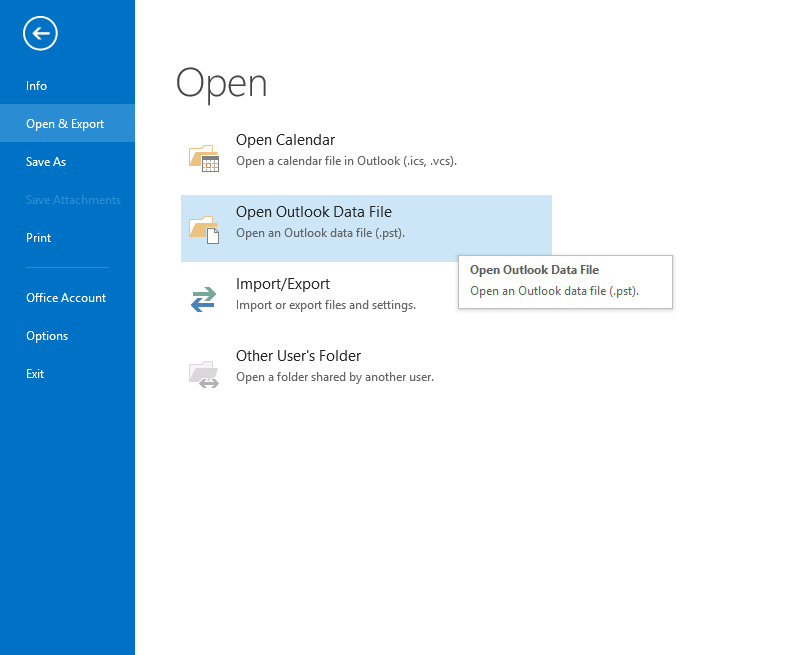 Настройка автоархивации outlook 2016