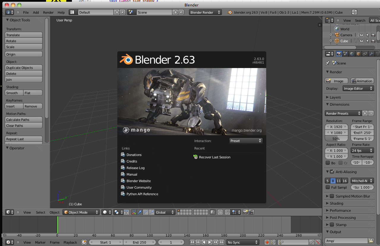 Как пользоваться blender программа для 3d моделирования.