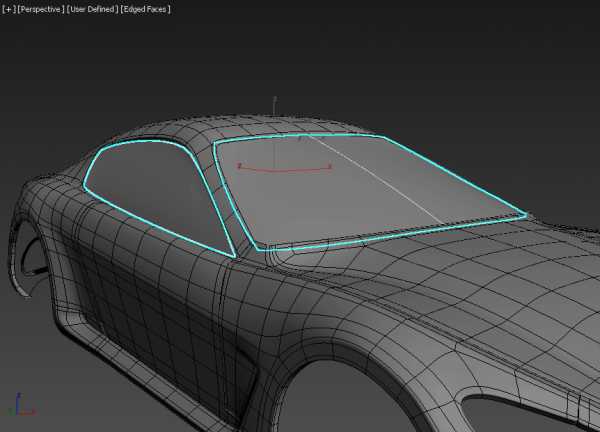 Создание автомобиля в 3ds max