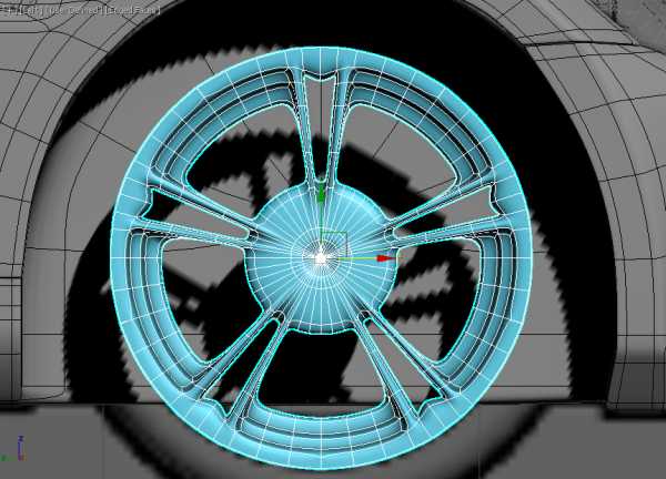 Как сделать колесо в 3ds max