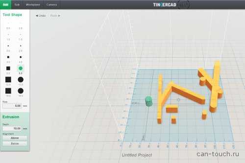 Программа для 3д моделирования tinkercad