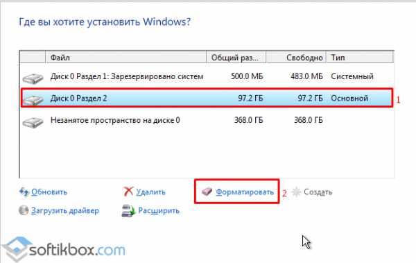 Что будет если форматировать диск с на windows 7