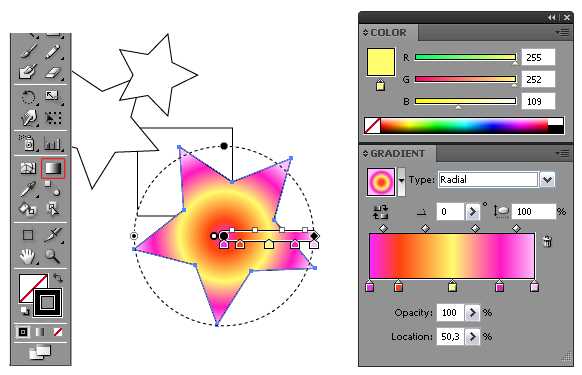 Обводку в кривые illustrator