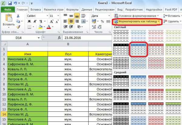 Как добавить строку итогов в таблице excel