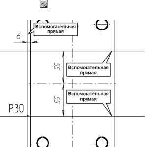 Как сделать вид слева на чертеже по двум другим видам