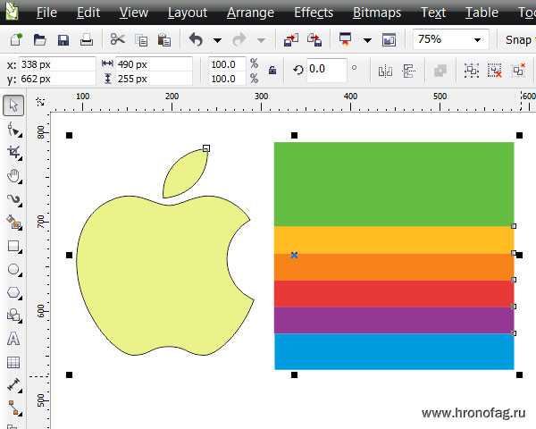 Coreldraw как распечатать в альбомном