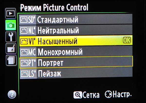 Как настроить фотоаппарат никон для качественных фото
