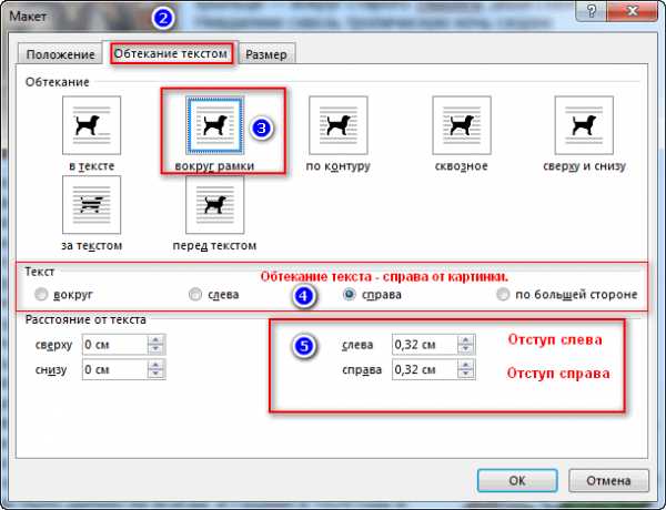 Практическая работа 2 текстовый редактор word обтекание рисунка текстом