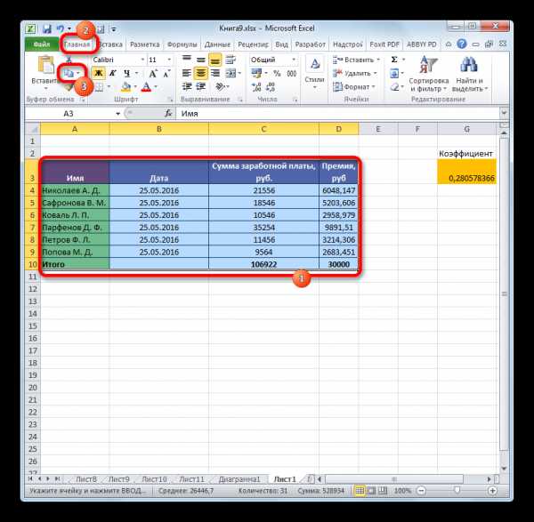 Удалить структуру в excel