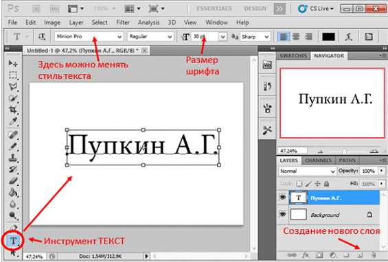 Как наложить надпись на картинку в презентации