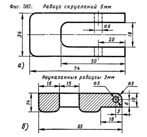 Какие размеры называют габаритными обязательно ли их надо наносить на чертеже