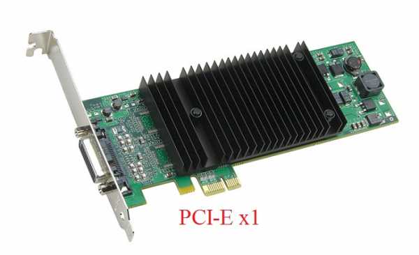 Можно ли вставить видеокарту pci e в слот pci