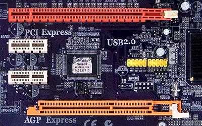 Как взаимодействуют шины цп pci и agp