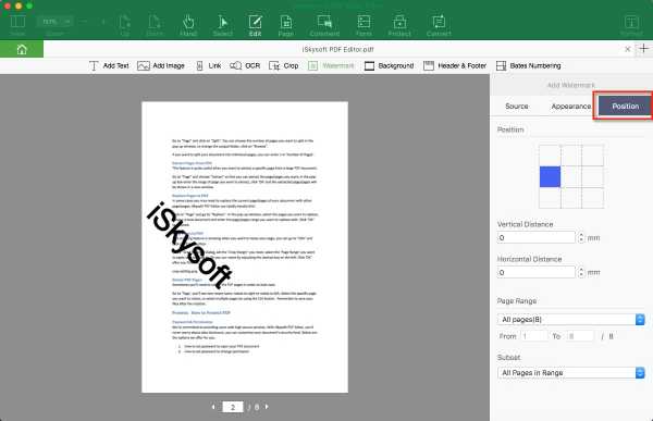 Как добавить водяной знак в pdf adobe reader